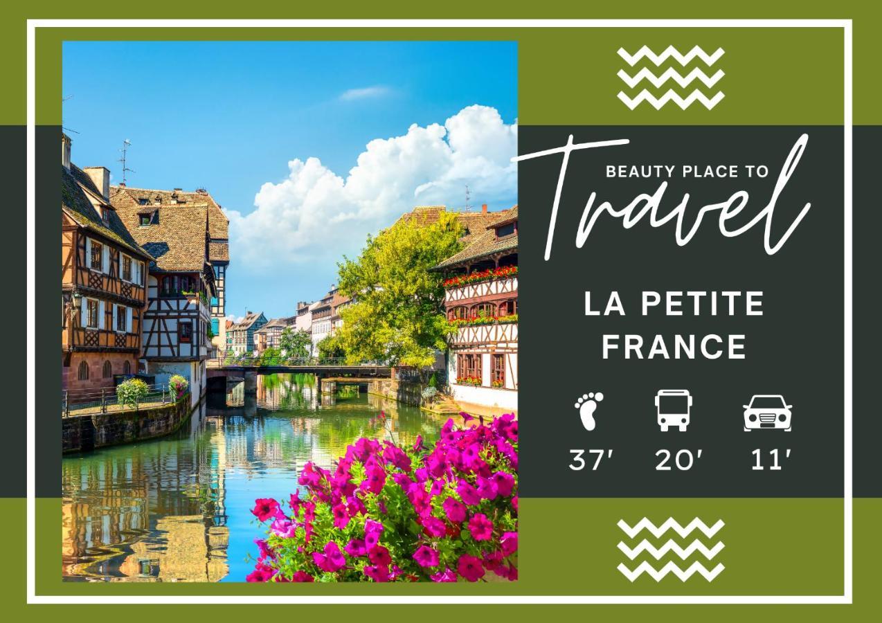 Petit Manoir En Ville - Parking Prive - 15 Min Hyper-Centre Strasbourg Kültér fotó